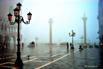 Fog in Piazza San Marco